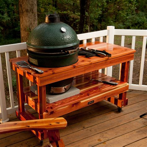 Big Green Egg table